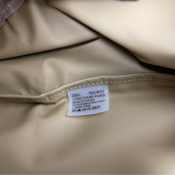 🏝️🐠Brand New 👜Longchamp  Tote Bag size large  Hawthorn White - Picture 8 of 9